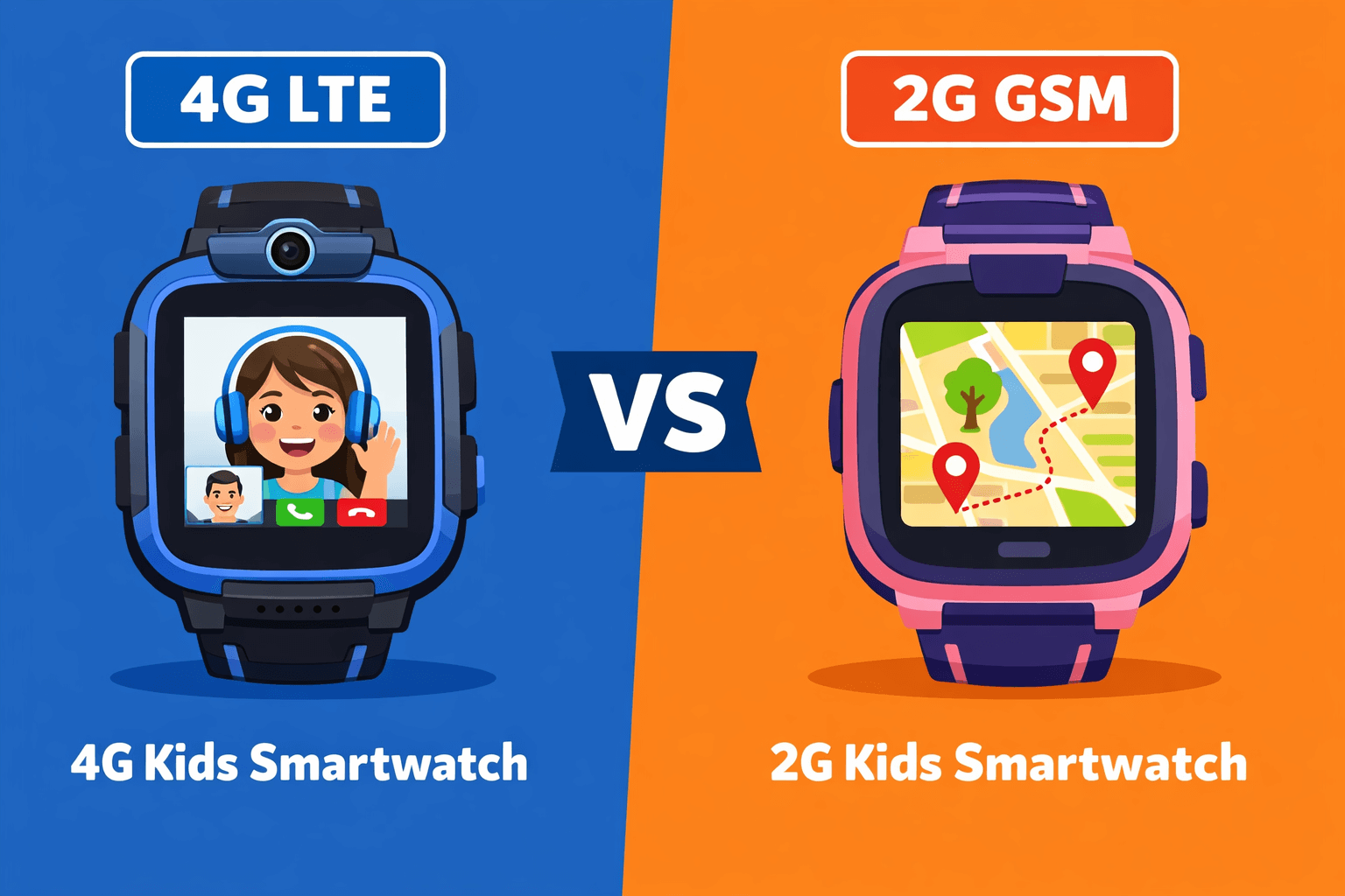4G vs 2G ბავშვის სმარტ საათი — რომელი აჯობებს და რატომ?