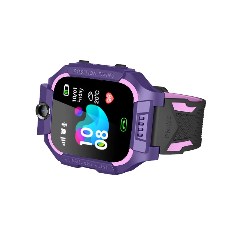 2G Network Kids Smart Watch For Children Anti-lost SOS Button GPS Tracker Smartwatch Video Call Voice Chat