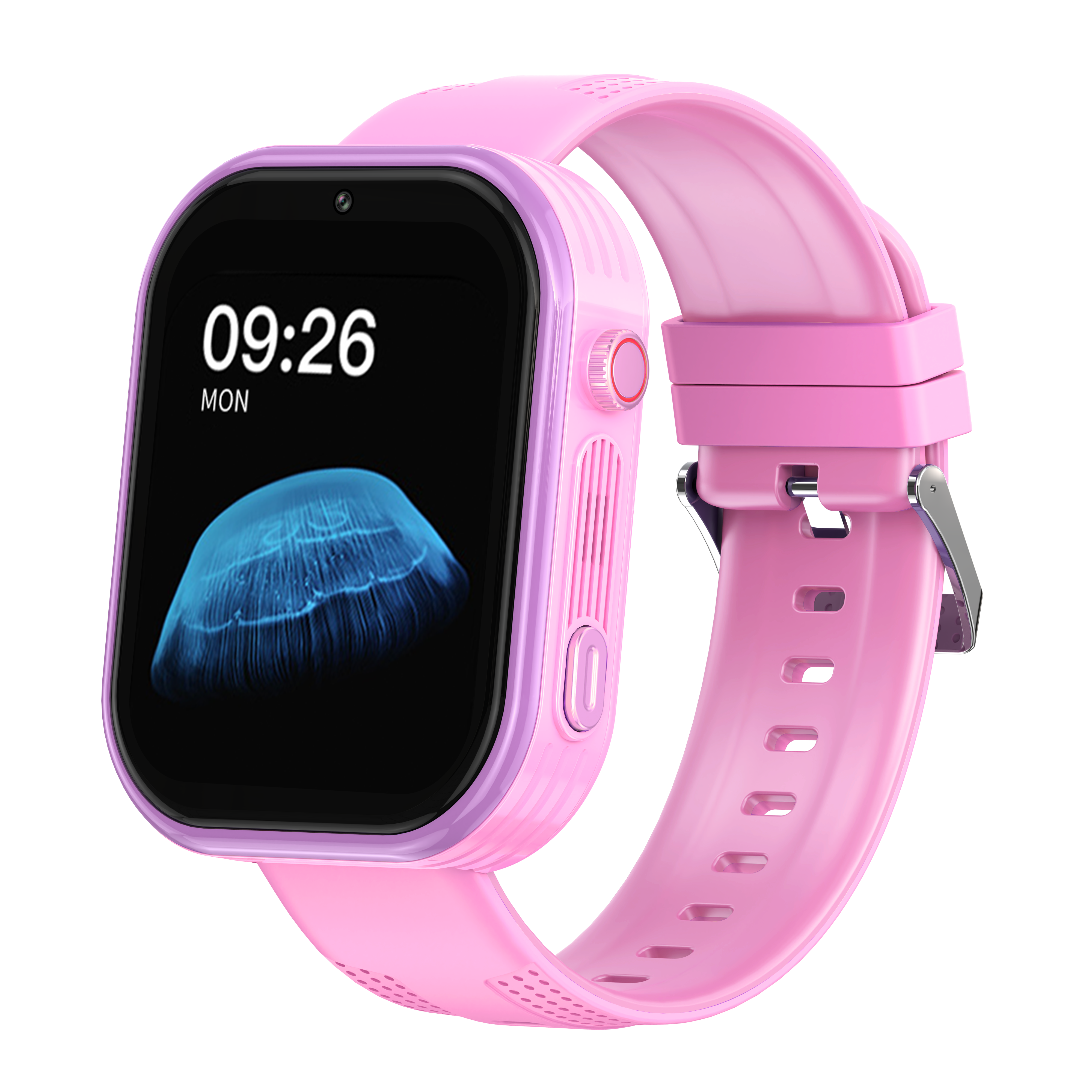 T46 - 4G(Sim) ვიდეო ზარით, ბავშვის სმარტ საათი , LBS+WiFi მდებარეობა, ხმოვანი ზარი